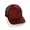 Burgundy Black, variant on Vintage Retro Style Plain Two Tone Trucker Hat Adjustable Snapback Baseball Cap