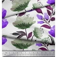 thumbnail image 3 of Soimoi Cotton Duck Fabric Leaves & Floral Artistic Print Sewing Fabric Yard 42 Inch Wide, 3 of 3