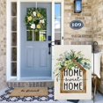 thumbnail image 3 of diyeu Eucalyptus Garden Flag 12×18 Inchl Floral Home Sweet Home Decorative Double Sided Holiday Farmhouse Seasonal Outside Decor for Yard AG031, 3 of 6