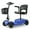 Blue, variant on Segmart Mobility Scooter for Seniors, Heavy Duty 4-Wheel Mobile Device with Front & Rear Light, 300lbs, Black