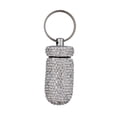 thumbnail image 3 of Mini pastillero Sunnimix Botella Llavero Aluminio Blanco Caso Llavero, 3 of 8
