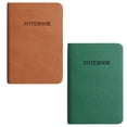 thumbnail image 1 of 2 paquetes de cuadernos de bolsillo para hombres y mujeres, viajes de negocios, trabajo escolar, color mixto 3, 1 of 5