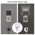 thumbnail image 3 of Honeii Daisies Flowers Print LED Night Light with Light Sensor, Night Lights Plug Into Wall,Ideal for Bedrooms and Hallways-US, 3 of 7