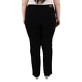 thumbnail image 2 of Pantalón Recto Britos Jeans Mujer Curvy Negro 501658, 2 of 5