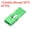 Green, variant on Jumper Cap 2.54mm Pitch Connector Long Type Jumper Plug, Black 20 Pack