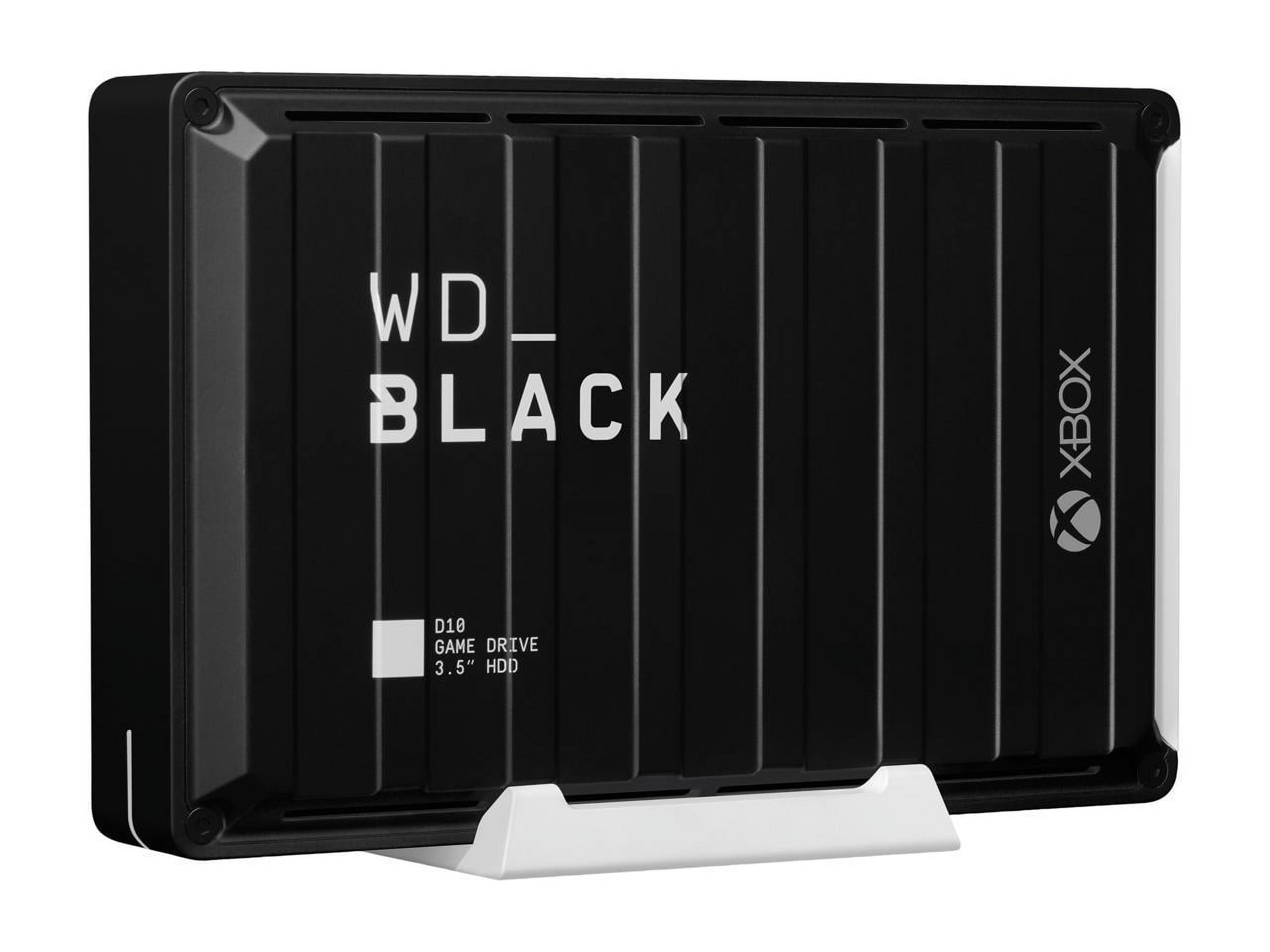 WD Black 12TB D10 Game Drive Desktop External Hard Drive for Xbox USB 3.2 (WDBA5E0120HBK-NESN) - image 3 of 12