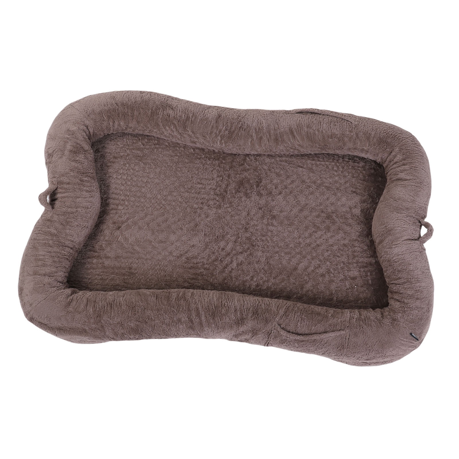 Large Pet Sleeping Bed Size Dog Bed Human Dog Bed Washable Large Size Non Slip Bottom Comfortable Plush Size Dog Bed With Blanket And Pocket For Home