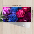 thumbnail image 2 of License Plate, Melting Crown Decorative Front,Personalized Stainless Steel License Plate Cover For Men Women,12.2" X 6.2", 2 of 6