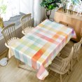 thumbnail image 4 of Tchckioa Abstract Blending Rectangle Tablecloth for Restaurant,60x120 Inch Waterproof Table Cover Decor, 4 of 6
