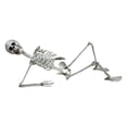 thumbnail image 1 of Room Decor Cool Halloween Decorations Halloween Ornament Latest Version Halloween Skeleton Prop Human Full Size Hand Model Decor Skeleton with Movable Joints for Halloween Decoration Desktop Ornament, 1 of 9
