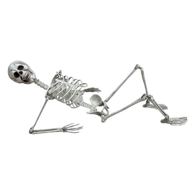 Room Decor Cool Halloween Decorations Halloween Ornament Latest Version Halloween Skeleton Prop Human Full Size Hand Model Decor Skeleton with Movable Joints for Halloween Decoration Desktop Ornament