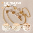 thumbnail image 1 of Luxshiny 1Set Golden Imitation Chain for Clutch Bag Replacement Chain Simple Design Eyeglasses Strap, 1 of 8