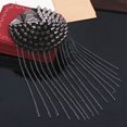 thumbnail image 2 of Delicate Men Women Classical Rivet Long Chain Punk Tassel Epaulette Shoulder Jewelry Brooch Clothing Accessories GOLD STYLE 1, 2 of 8