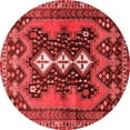 thumbnail image 1 of Ahgly Company Indoor Round Persian Red Traditional Area Rugs, 6' Round, 1 of 4