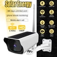 thumbnail image 2 of DFITO Wireless Solar WiFi IP Camera 1080P HD Security Night Vision Home Security Surveillance with 3Pcs Batteries, 2 of 10
