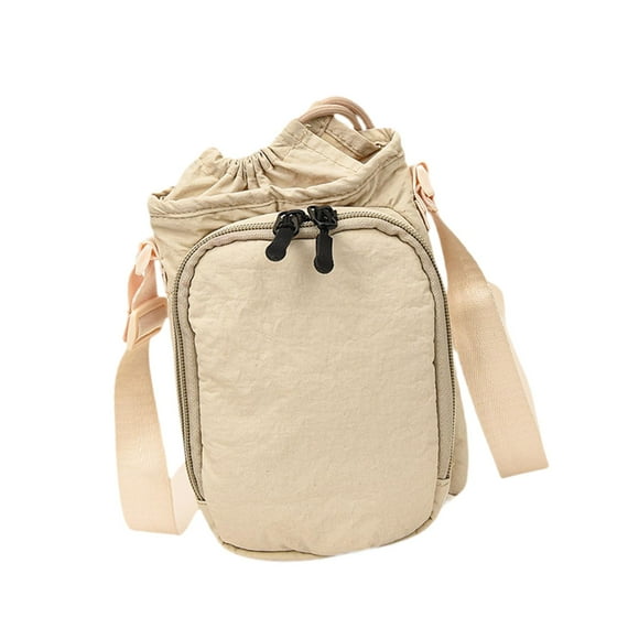 Bolso Bandolera Teléfono Bolso Organizador Pequeño Correa Larga Múltiples Bolsillos Estilo Retro Tela Cómoda Adecuado para Mujeres Hombres Picnic Fiesta Viaje