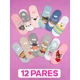 thumbnail image 3 of Calcetines Algodón Tobitin Tines De Mujer Animalitos 12pzs, 3 of 8