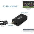 thumbnail image 3 of Adaptador Convertidor HDMI - Mini 3G SDI a HDMI para Señales SD/HD/3G-SDI, 3 of 9