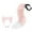 Pink, variant on Cat Ears Headband, Animal Ears, Halloween Gifts,Funny Gifts,Cosplay Costume White