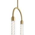 thumbnail image 2 of Elan Kiaan 9 1/4" Wide Champagne Gold LED Mini Pendant, 2 of 2