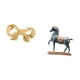 thumbnail image 5 of Tirador De Latón Con Forma De Lazo Para Cajones De Cocina Y Armarios, Con Figura De Caballo, Ideal Como Adorno De Escritorio O Decoración Feng Shui. Estatua De Caballo De Pie Para Baño, Sala, 5 of 8