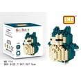 thumbnail image 1 of LNO Pokemon Micro Building Blocks Snorlax Blastoise Gengar Charmander Bulbasaur Pikachu Mini Brick Figures For Kids Toys, 1 of 7