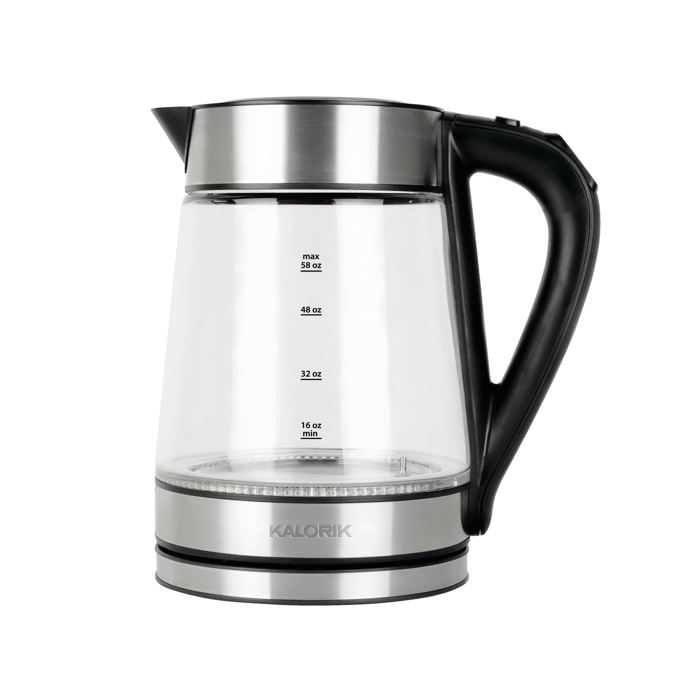 Kalorik Rapid Boil Digital Electric Kettle, in Stainless