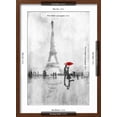 thumbnail image 5 of Art.com Paris In The Rain Art Print by OnRei, Brown Frame Wall Art, 17" x 23", 5 of 5