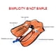 thumbnail image 3 of Chalecas de vida inflables manuales para adultos portátiles con preserva de seguridad de cinta reflectante grandes buoyadores nadadores deportes acuáticos rojo naranja rojo Noticed OD003362-04, 3 of 5