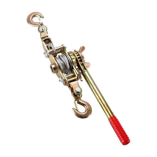 vortess *Grip Puller Tightener with Gear System Manual Cargo Construction Building Fence 1T double line