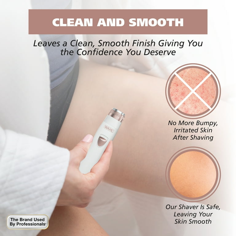 Wahl Clean & Smooth Cordless Face, Under Arm, & Leg Female Rotary