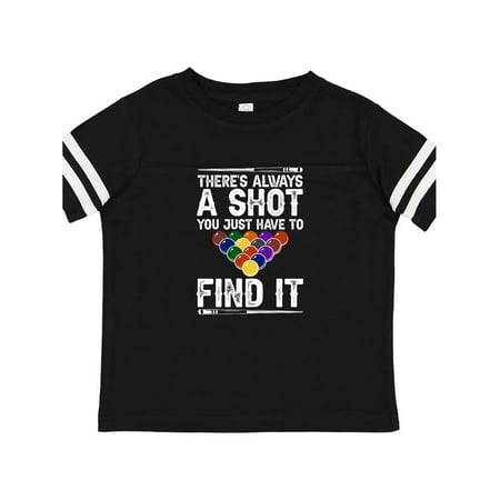 

Inktastic Billiards Game Pool Player Gift Toddler Boy or Toddler Girl T-Shirt