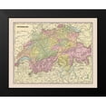 thumbnail image 2 of Cram 14x12 Black Modern Framed Museum Art Print Titled - Switzerland - Cram 1892, 2 of 5
