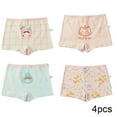 thumbnail image 2 of KYAIGUO 2-13 Years Baby Girls Panties for Toddler Soft Cotton Underwear Kids Girls Boxer Briefs Panties Multipacks (Pack of 4), 2 of 7