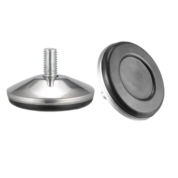 Niveladores de Muebles, Altura Ajustable de 16mm a 20mm Rosca M8 x 15mm, 4Pcs
