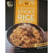 J WAY - TAIWANESE STICKY RICE (YOU FAN) - FAMILY PACK - 6 PACKETS (7 OZ. EACH)