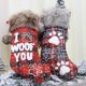 thumbnail image 2 of La pata del perro de la Navidad de las ventas directas de la fábrica pega los calcetines de Navidad de las decoraciones de los colgantes del árbol de navidad, 2 of 4