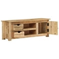 thumbnail image 5 of vidaXL TV Cabinet and TV Stand 110x30x40 cm Rough Mango Wood, 5 of 5