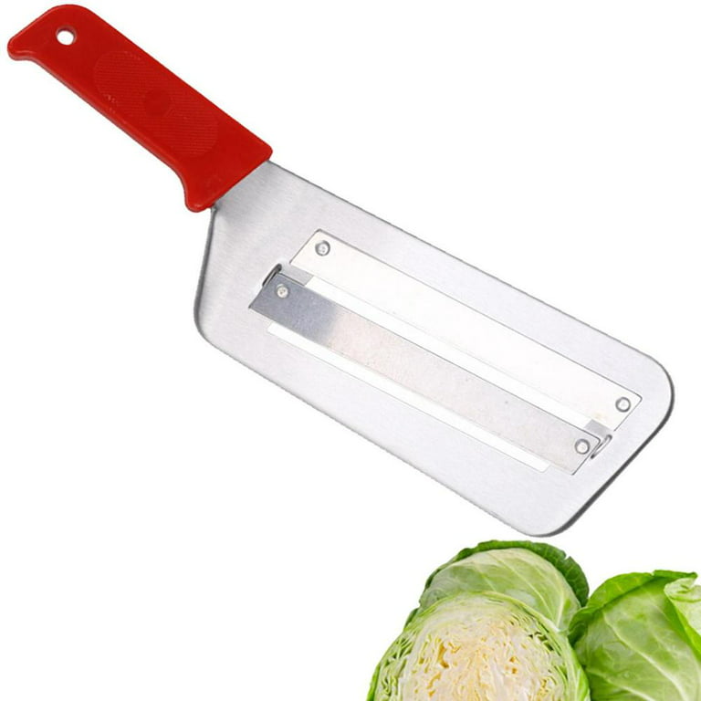 Pneatdez Cabbage Shredder, Peeler, Slicer, Cutter, Grater - Large Vegetable  Y Peeler for Cabbage, Coleslaw Sauerkraut with Wide Blade (Set of 2