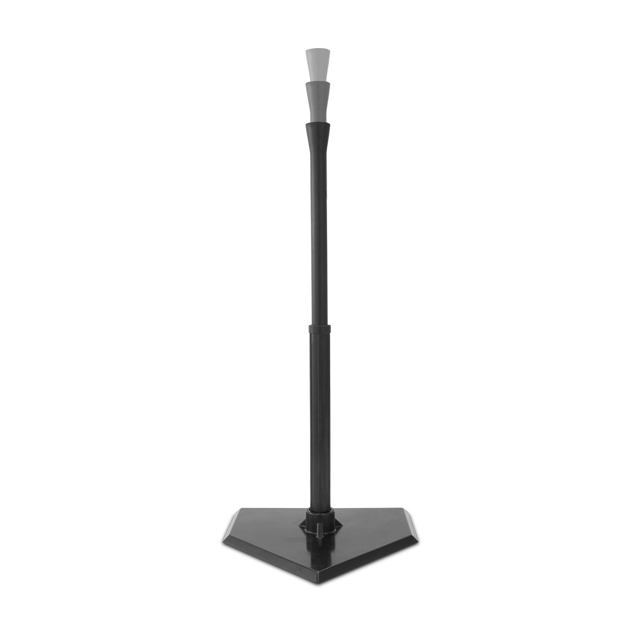 Athletic Works Adjustable Height Baseball Batting Tee with Durable Rubber Base