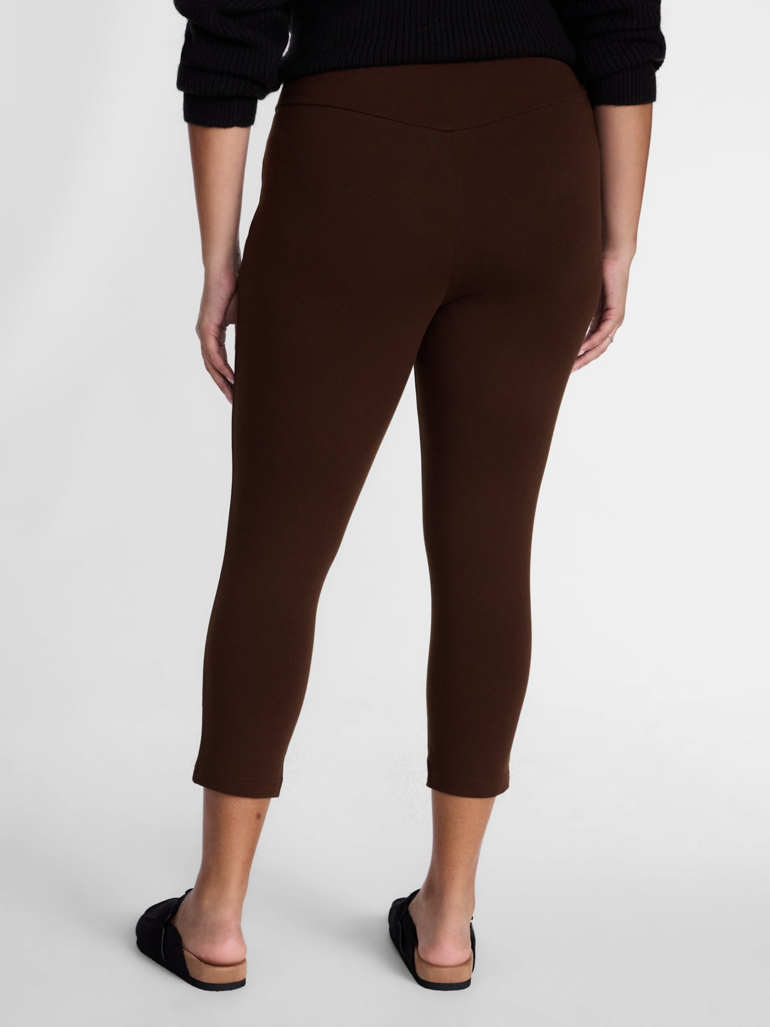 Terra & Sky Women's Plus Capri Legging, Sizes 0X-5X