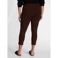 thumbnail image 3 of Terra & Sky Women's Plus Capri Legging, Sizes 0X-5X, 3 of 4