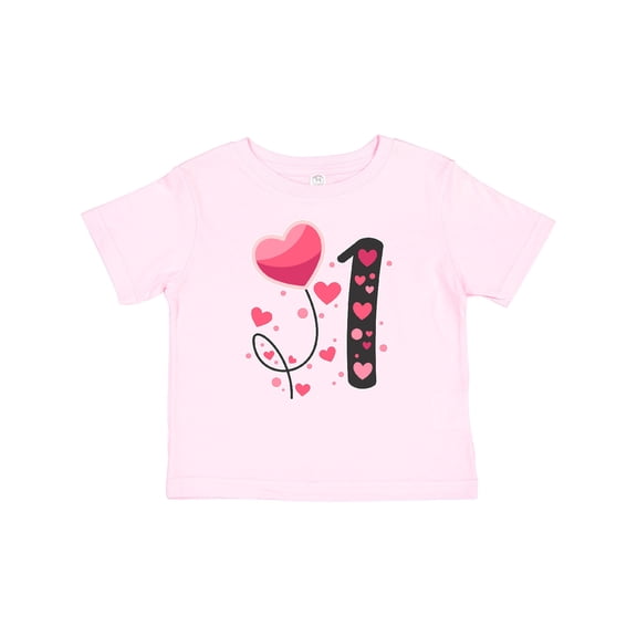 Inktastic Valentine's Day First Birthday Boys or Girls Baby T-Shirt