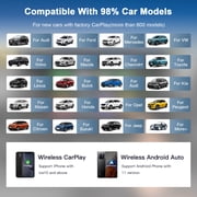 Wireless Carplay Android Auto for Audi/Ford/VW/Volvo/Chevrolrt 2GB+16GB adapter