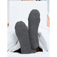 thumbnail image 4 of BadPiggies 6 Pairs Mens Fuzzy Socks Cozy Fluffy Winter Warm Slipper Socks Soft Home Sleeping Socks Unisex, 4 of 8