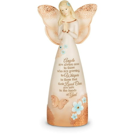 Baptism Angel Figurine - Pavilion Gift Company- Remembrance Angel Figurine, 8.25 Inch