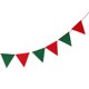 thumbnail image 5 of 8M Triángulo Banderas Garnd Navidad Holiday Party Decoración de bricoje Colco Bandera, 5 of 8