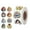 NJT36, variant on 500Pcs Winnie Pooh Cute Classic Cartoon Stickers, Movie Decals Rolls Self Adhesive Seals for Scrapbooking Cards Envelopes,Birthday Party Decor Supply Reward