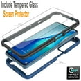 thumbnail image 4 of TCL 20S Case, [Not Fit TCL 20L/20 Pro] With [Tempered Glass Screen Protector Included], 6 feet Drop Test Proof Clear Durable Armor Protective Cover-Black, 4 of 7