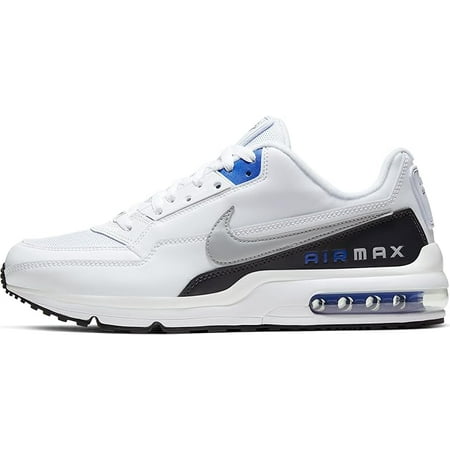 Men's Nike Air Max LTD 3 White/Lt Smoke Grey-Game Royal (CW2649 100) - 10